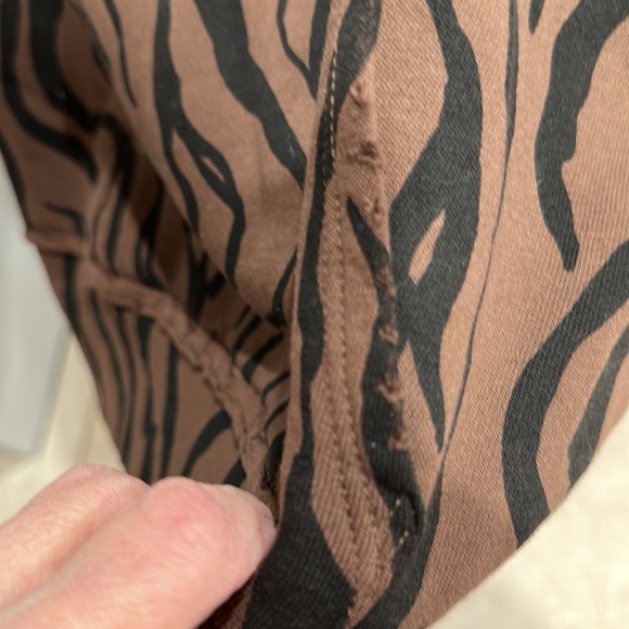 n: Philanthropy Zebra Hoodie Sweatshirt - Picture 3 of 7